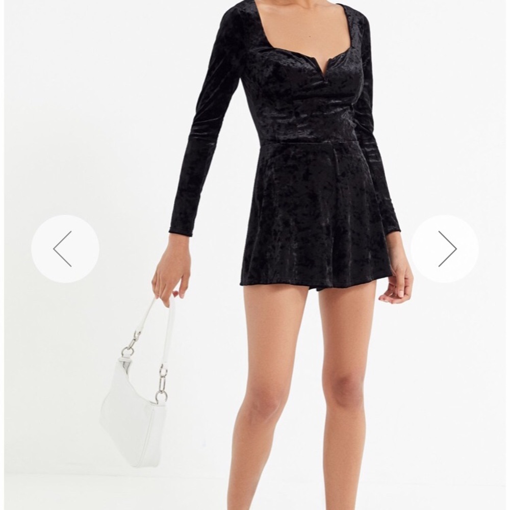 Urban Outfitters black romper with tags